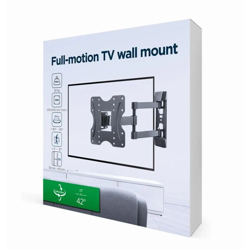 Tv set acc wall mount 23-42-wm-42st-02 gembird