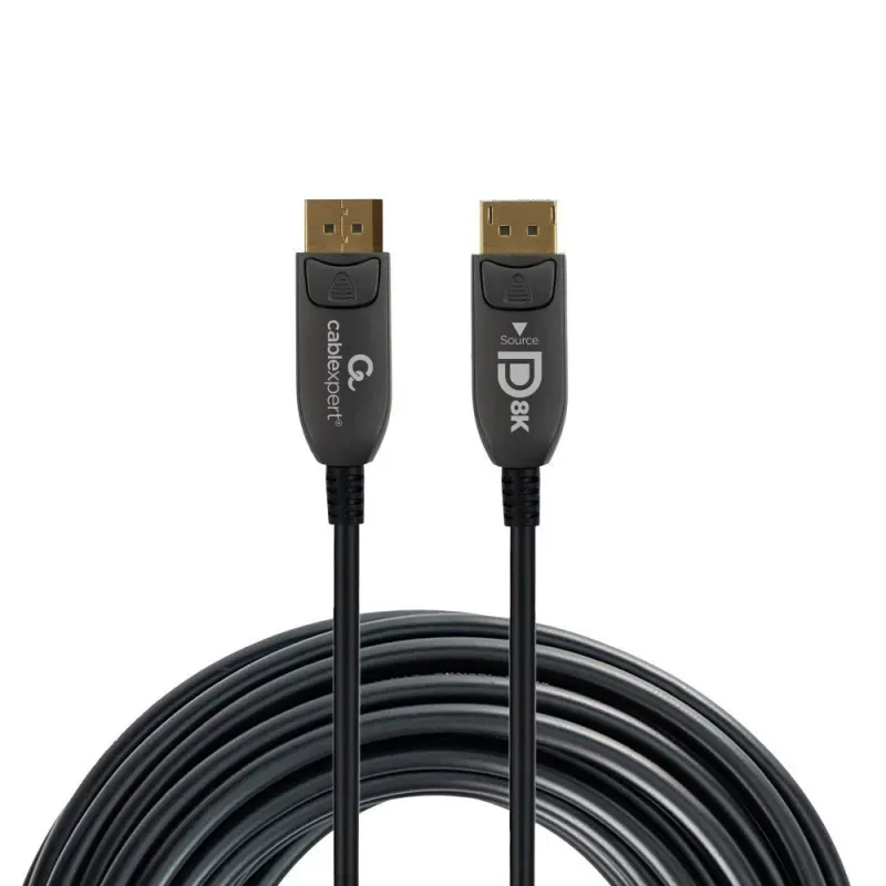 Cable display port 30m aoc-prem cc-dp8k-aoc-30m gembird