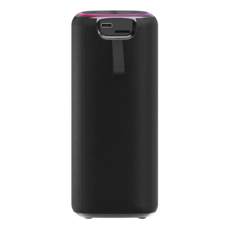 Portable Speaker-GEMBIRD-Black-Wireless-Bluetooth-SPK-BT-LED-08L