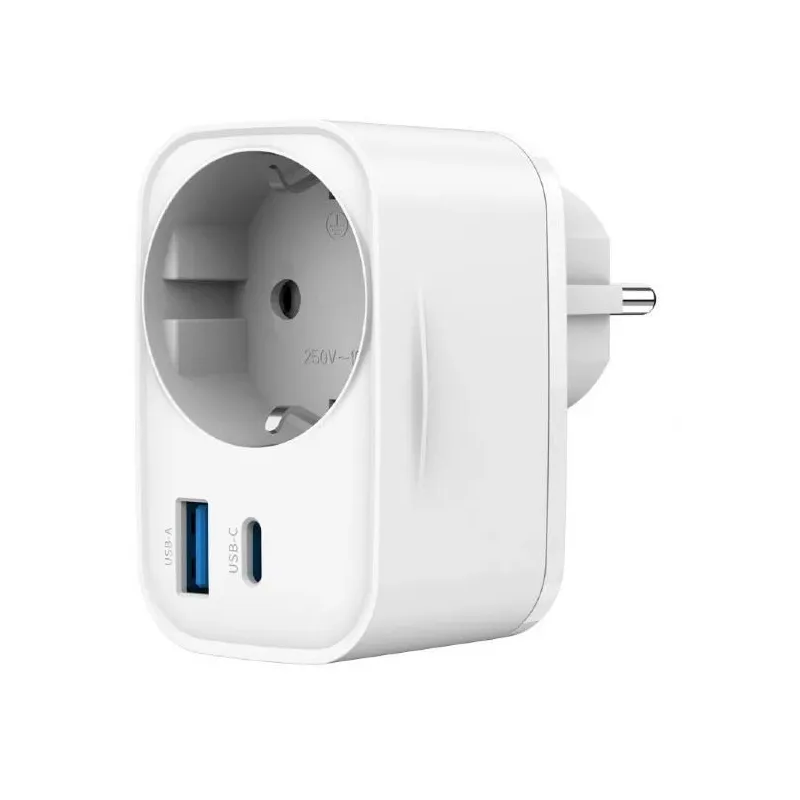 Charger usb universal 20w wht-2p ac ta-acpdqc20-01-w gembird
