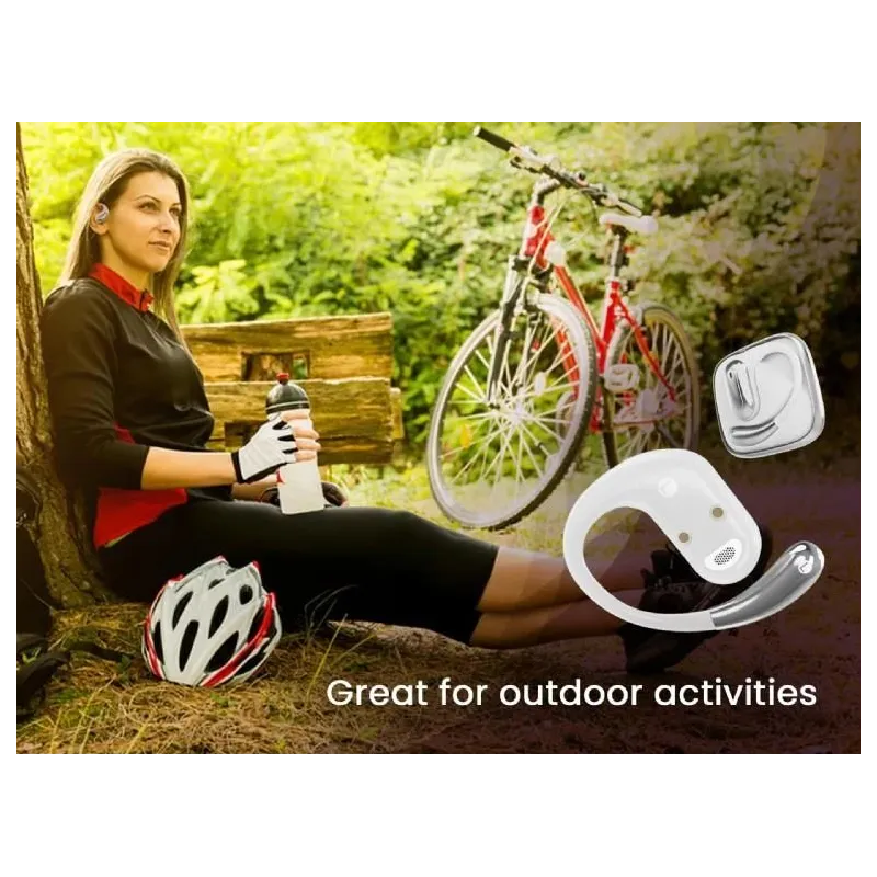 Headset bluetooth open ear-tws white ows-01-w gembird