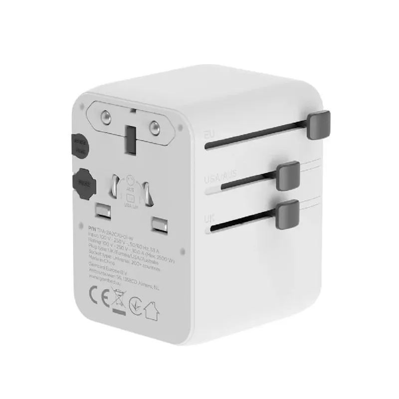Power adapter travel 70w-white tpa-2a3c70-01-w gembird