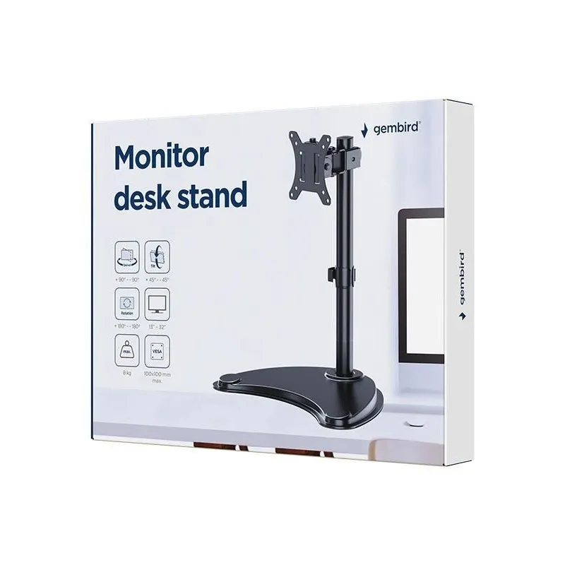 Monitor acc desk stand 13-32-ms-d1st-04 gembird