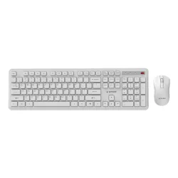 Keyboard +mouse wrl eng-wh kbs-wps-01-w gembird