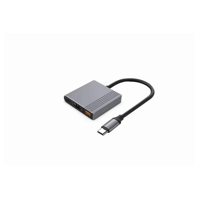 I-o adapter usb-c to hdmi-usb3-3in1 a-cm-combo3-05 gembird