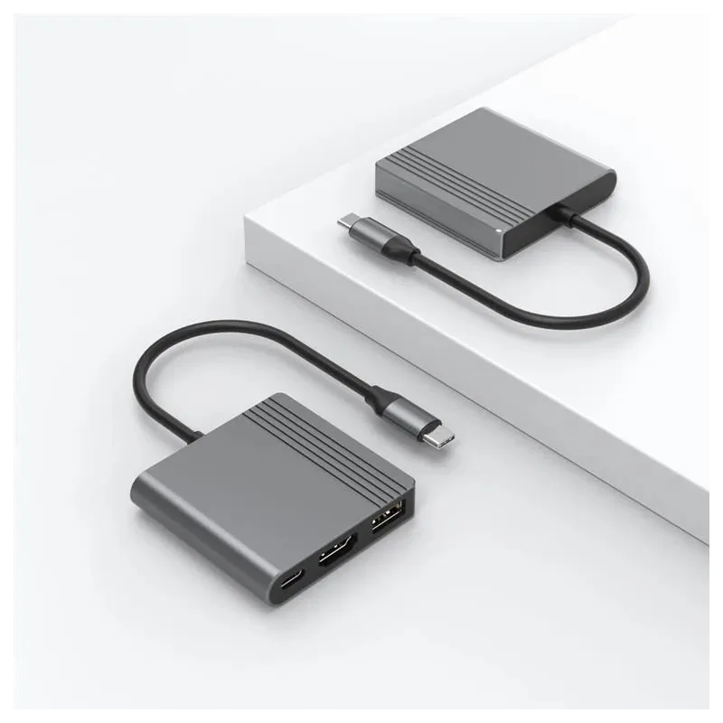 I-o adapter usb-c to hdmi-usb3-3in1 a-cm-combo3-05 gembird