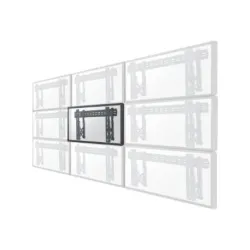 Tv set acc wall mount black-led-vw1000black neomounts