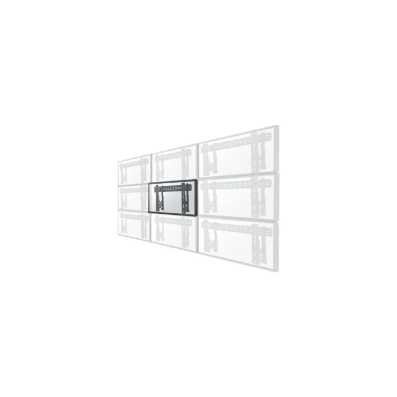 Tv set acc wall mount black-led-vw1000black neomounts