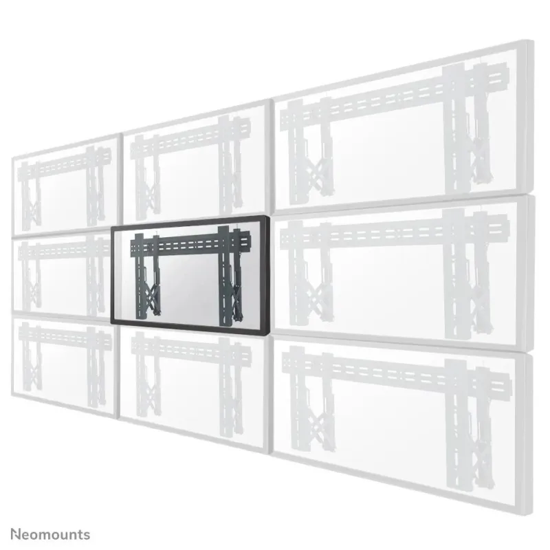 Tv set acc wall mount black-led-vw1000black neomounts