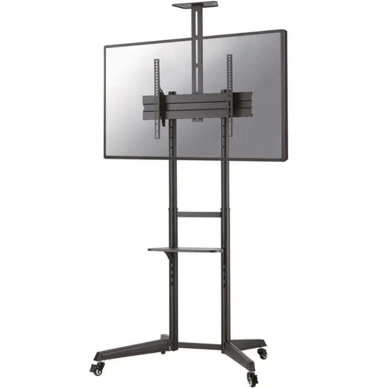 Neomounts Floor stand - FL50-550BL1 TV trolley - Adjustable Height, Tilt - 37-70  - Maximum weight ,capacity, 50 kg - Black