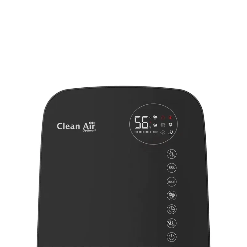 Humidifier with ionizer-ca-607bsmart clean air optima