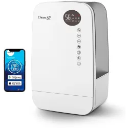 Humidifier with ionizer-ca-607wsmart clean air optima