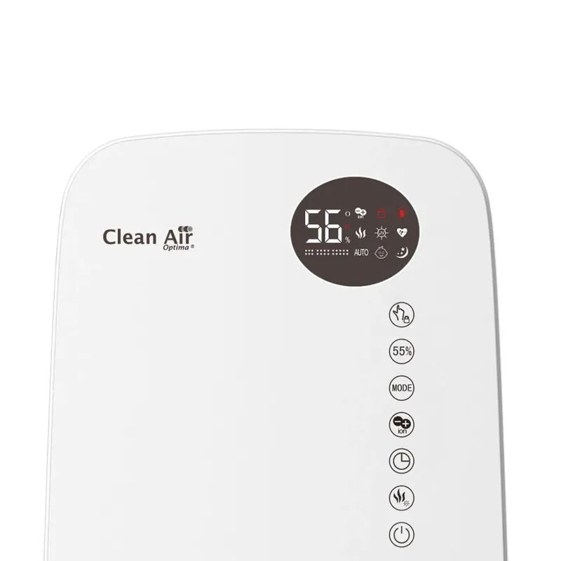 Humidifier with ionizer-ca-607wsmart clean air optima