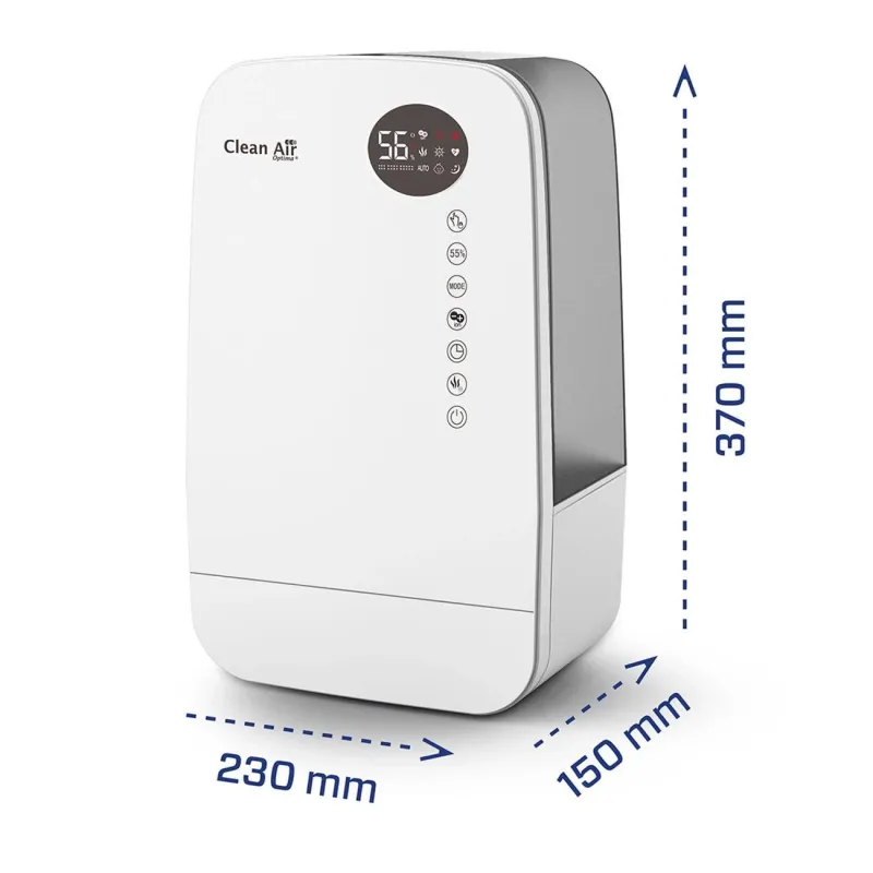 Humidifier with ionizer-ca-607wsmart clean air optima