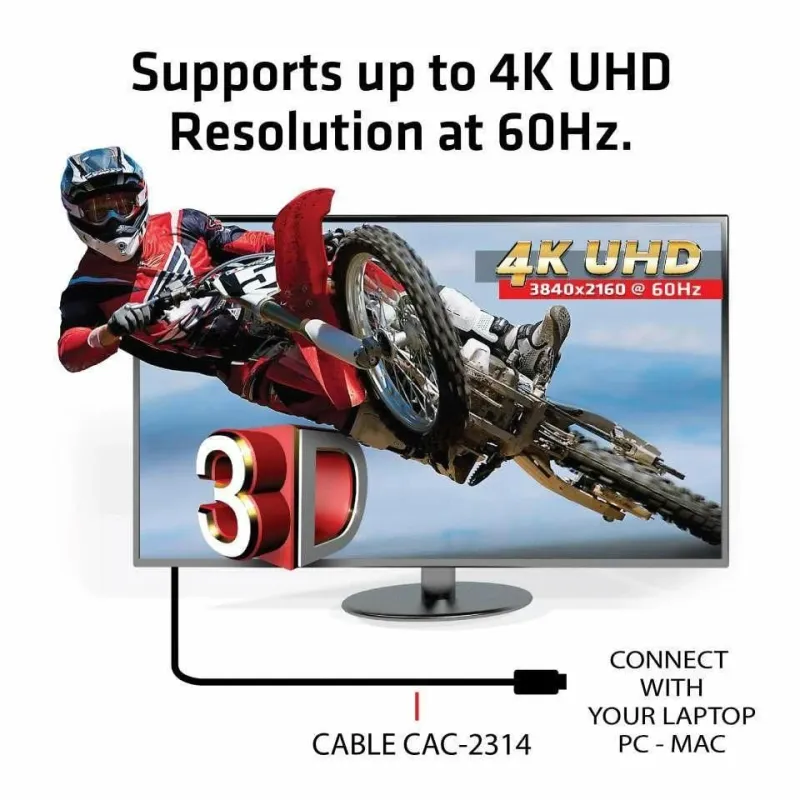 Cable hdmi 15m-m-m cac-2314 club3d
