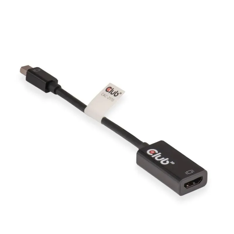 I-o adapter mini dp to hdmi-m-f cac-2170 club3d