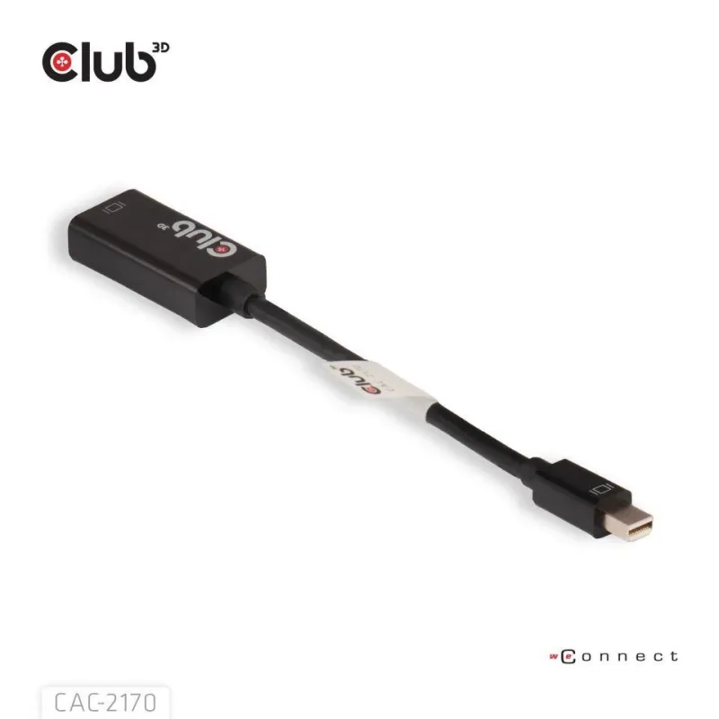 I-o adapter mini dp to hdmi-m-f cac-2170 club3d