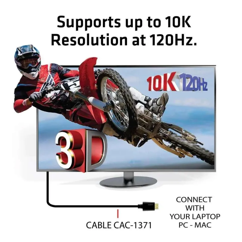 Cable hdmi to hdmi 1m-m-m cac-1371 club3d