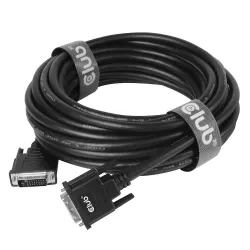 Cable dvi-d to dvi-d 10m-m-m cac-1220 club3d