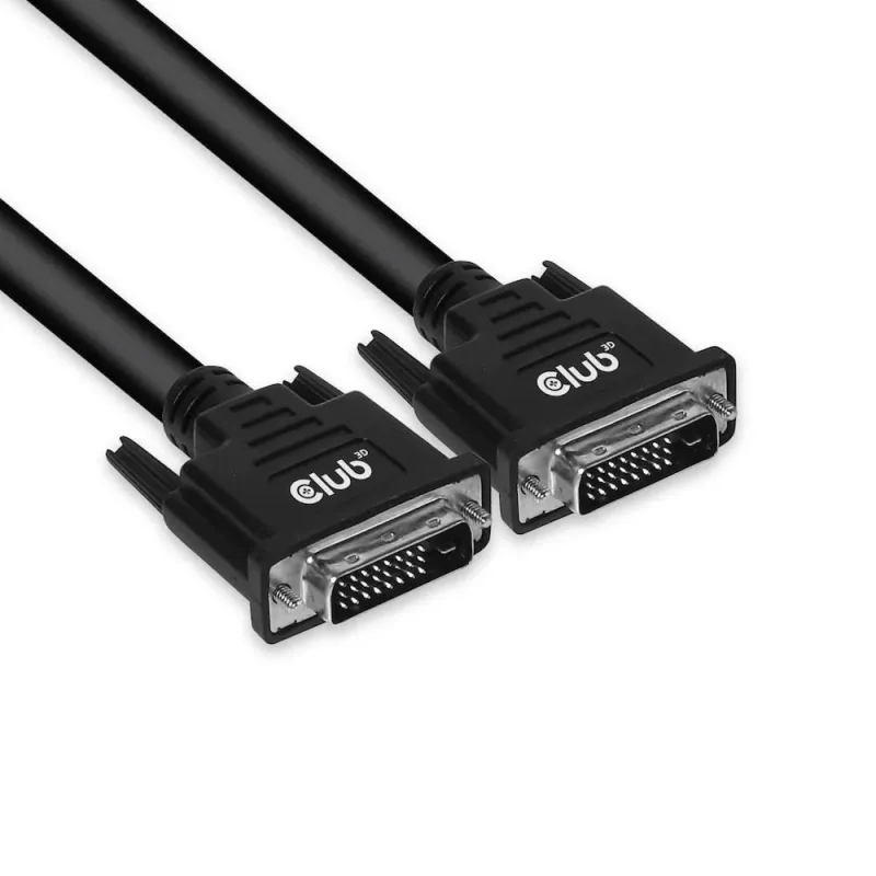 Cable dvi-d to dvi-d 10m-m-m cac-1220 club3d