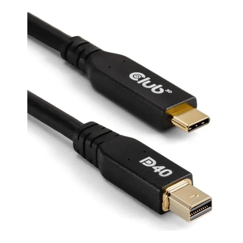 Cable usb-c to mini dp 1.2m-m-m cac-1561 club3d