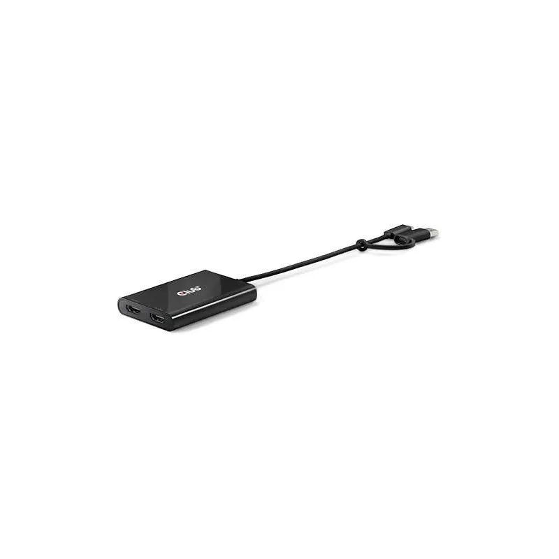 I-o adapter usb-c to hdmi-dual csv-1475 club3d