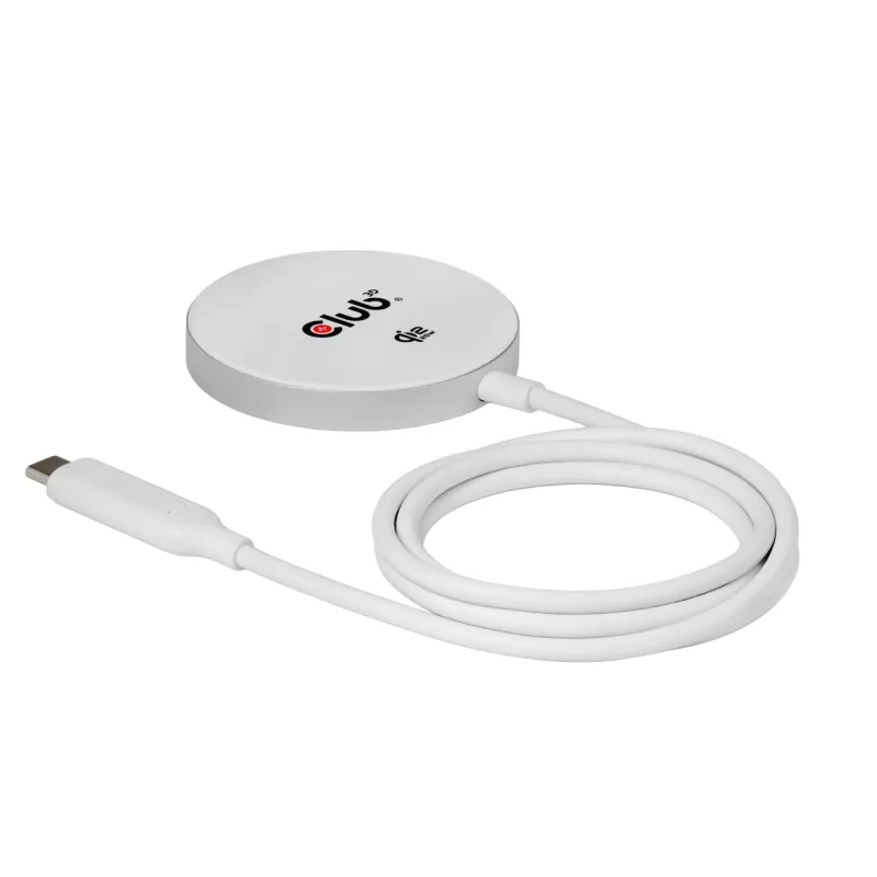 Mobile charger qi2 magsafe-25w wh cac-3026 club3d