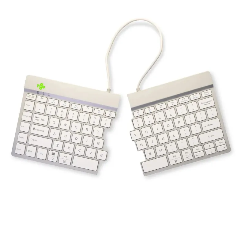 Keyboard wrl compact break-white rgosbuswlwh r-go tools