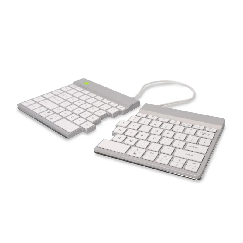 Keyboard wrl compact break-white rgosbuswlwh r-go tools