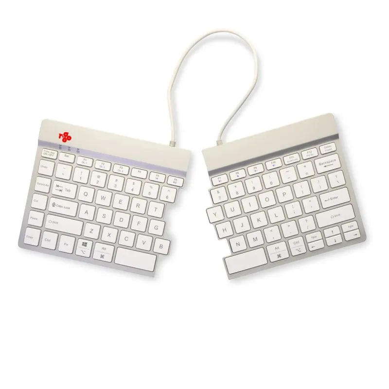 Keyboard wrl compact break-white rgosbuswlwh r-go tools
