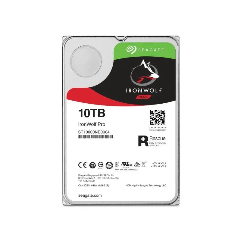 HDD-SEAGATE-IronWolf Pro-10TB-SATA-256 MB-7200 rpm-3,5-ST10000NT001