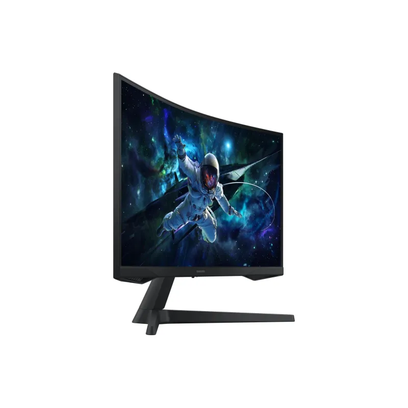 LCD Monitor-SAMSUNG-27 -2560 x 1440 pixels-Wide Quad HD-Native aspect ratio 16:9-LED-Curved-LS27CG554EUXEN