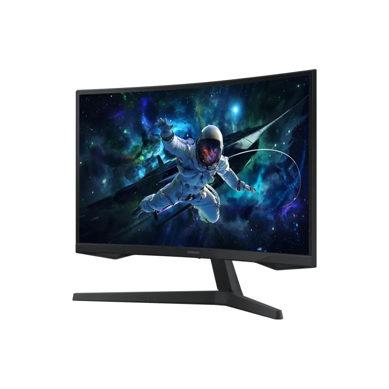 LCD Monitor-SAMSUNG-27 -2560 x 1440 pixels-Wide Quad HD-Native aspect ratio 16:9-LED-Curved-LS27CG554EUXEN
