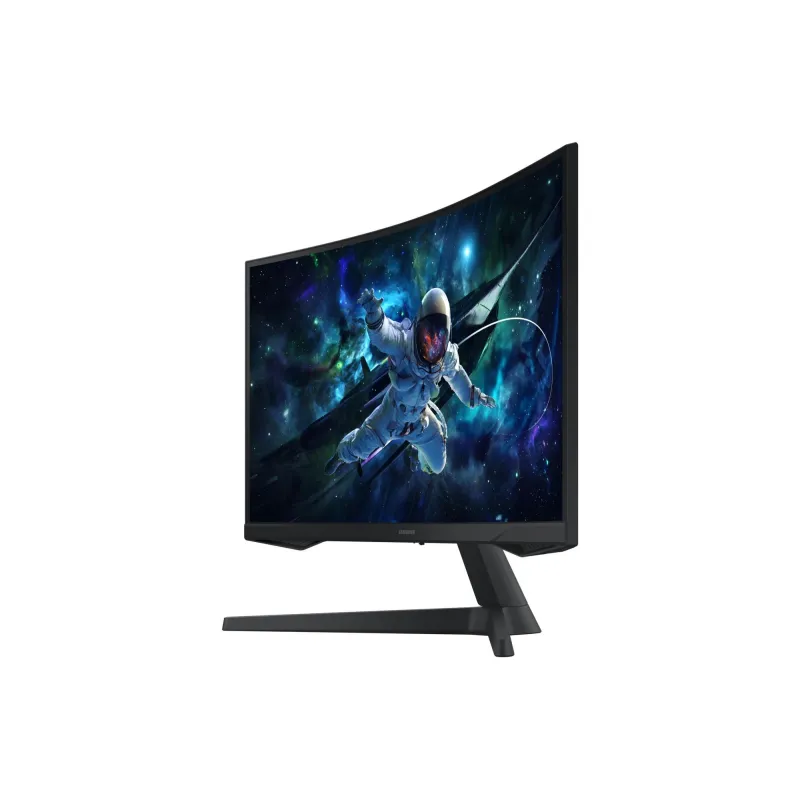 LCD Monitor-SAMSUNG-27 -2560 x 1440 pixels-Wide Quad HD-Native aspect ratio 16:9-LED-Curved-LS27CG554EUXEN