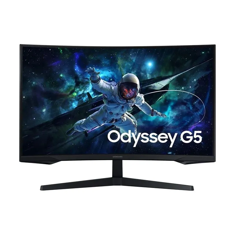 Samsung - Gaming Monitor - LS32CG552EUXEN - 32  - VA - 16:9 - 165 Hz - 1 ms - 2560 x 1440 pixels - 300 cd-m² - Black