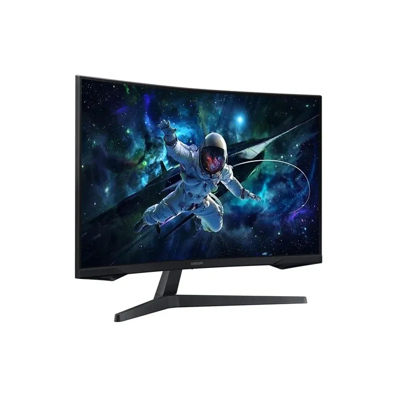 Samsung - Gaming Monitor - LS32CG552EUXEN - 32  - VA - 16:9 - 165 Hz - 1 ms - 2560 x 1440 pixels - 300 cd-m² - Black