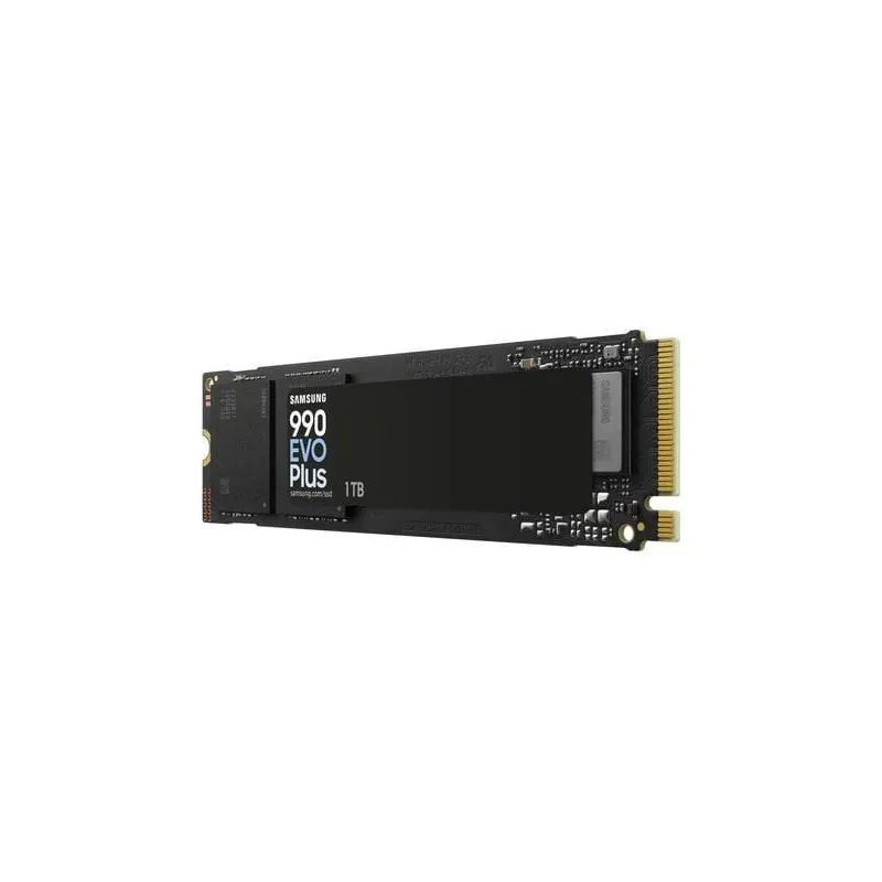 SSD-SAMSUNG-990 EVO Plus-1TB-M.2-PCIe Gen5-NVMe-TLC-Write speed 6300 MBytes-sec-Read speed 7150 MBytes-sec-2.38mm-TBW 1200