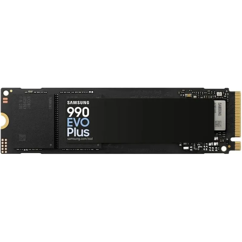 SSD-SAMSUNG-990 EVO Plus-1TB-M.2-PCIe Gen5-NVMe-TLC-Write speed 6300 MBytes-sec-Read speed 7150 MBytes-sec-2.38mm-TBW 1200