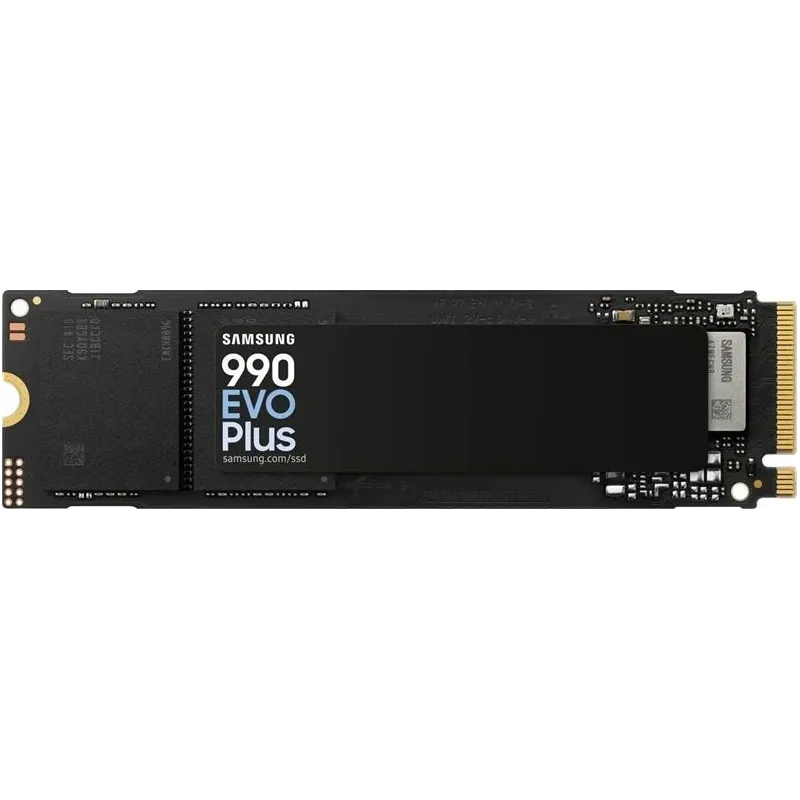 SSD-SAMSUNG-990 EVO Plus-1TB-M.2-PCIe Gen5-NVMe-TLC-Write speed 6300 MBytes-sec-Read speed 7150 MBytes-sec-2.38mm-TBW 1200