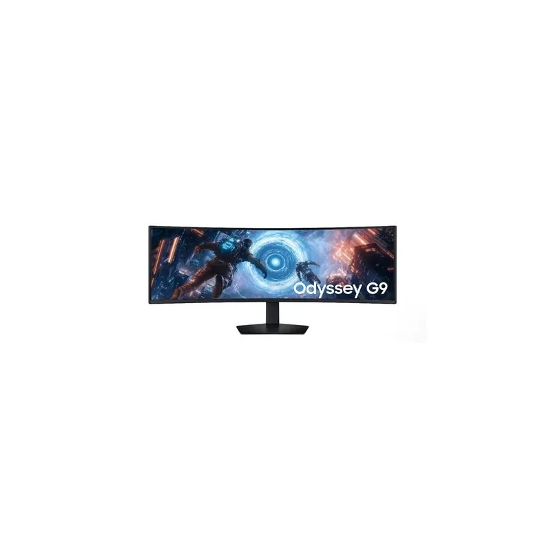 LCD Monitor-SAMSUNG-LS49FG910EUXEN-49-Gaming-Curved-Swivel-Height adjustable-Tilt-Matte-Panel VA-5120x1440-32:9-144Hz-1
