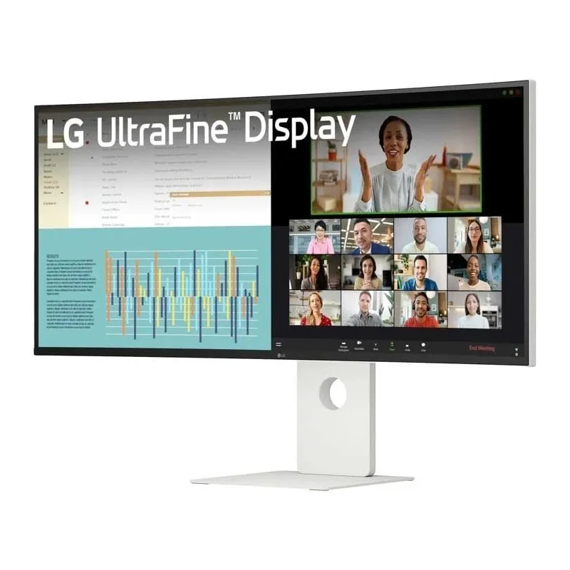 LCD Monitor-LG-40 -5120 x 2160 pixels-WUHD-Native aspect ratio 21:9-Curved-40U990A-W