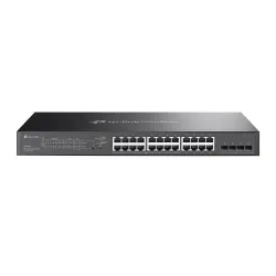 Switch-TP-LINK-Omada-SG2428LP-PoE ports 8-PoE+ ports 16-150 Watts-SG2428LP