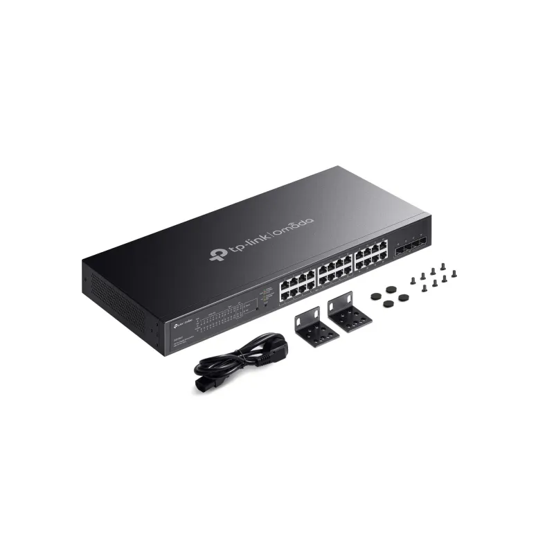 Switch-TP-LINK-Omada-SG2428LP-PoE ports 8-PoE+ ports 16-150 Watts-SG2428LP