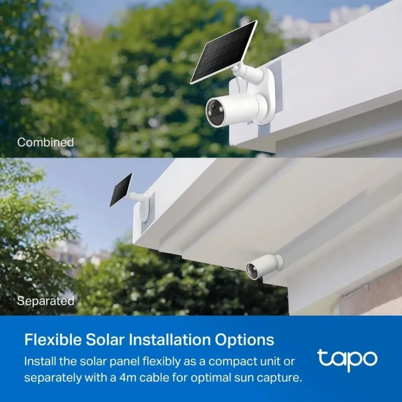 Wrl camera solar-powered-tapo c460 kit tp-link