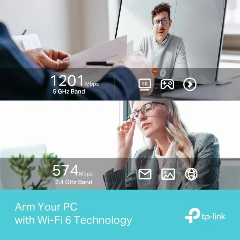 Wrl adapter 1800mbps usb-archer tx35u plus tp-link