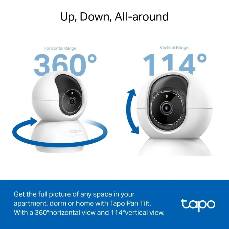 Wrl camera pan-tilt-tapo c230 tp-link