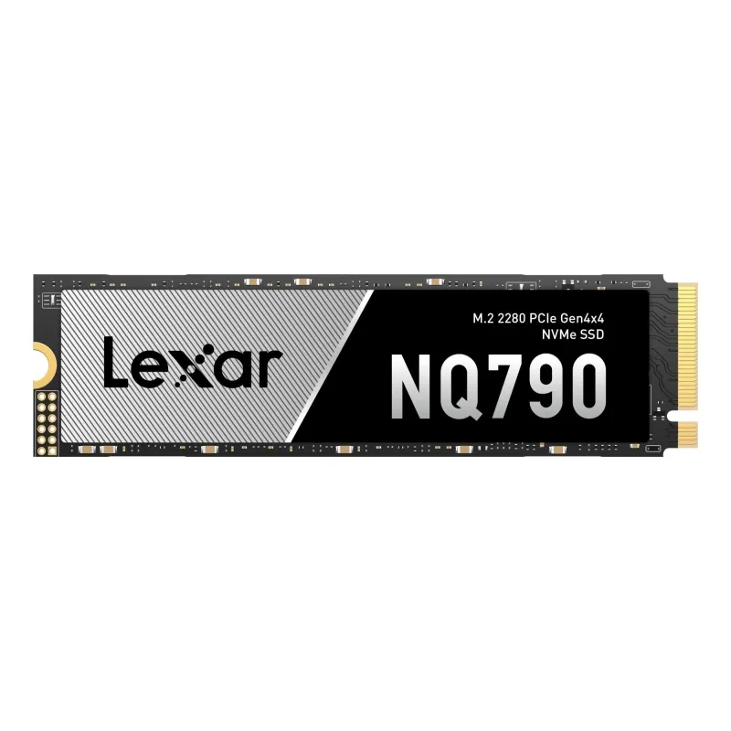 SSD-LEXAR-NQ790-2TB-Heatsink M.2-PCIe Gen4-NVMe-Write speed 6000 MBytes-sec-Read speed 7000 MBytes-sec-TBW 1200 TB-MTBF 150000
