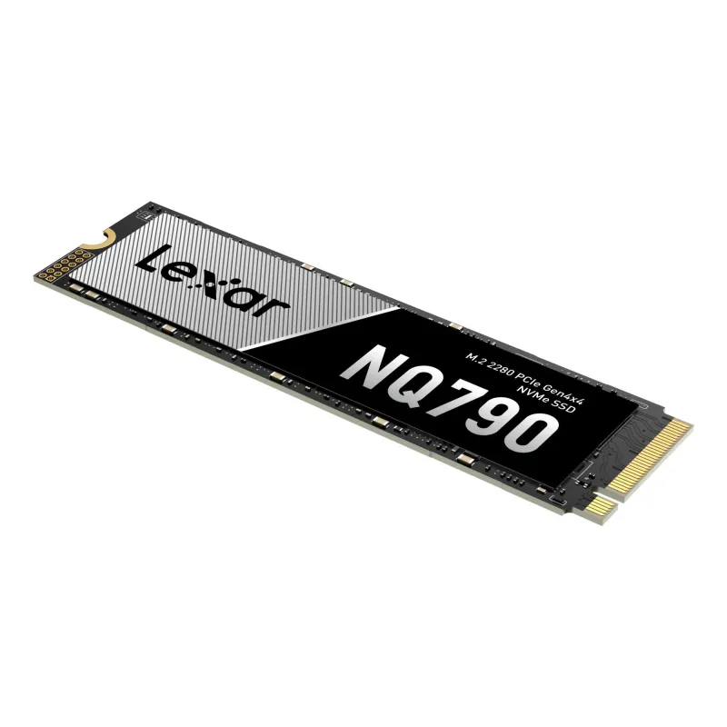 SSD-LEXAR-NQ790-2TB-Heatsink M.2-PCIe Gen4-NVMe-Write speed 6000 MBytes-sec-Read speed 7000 MBytes-sec-TBW 1200 TB-MTBF 150000