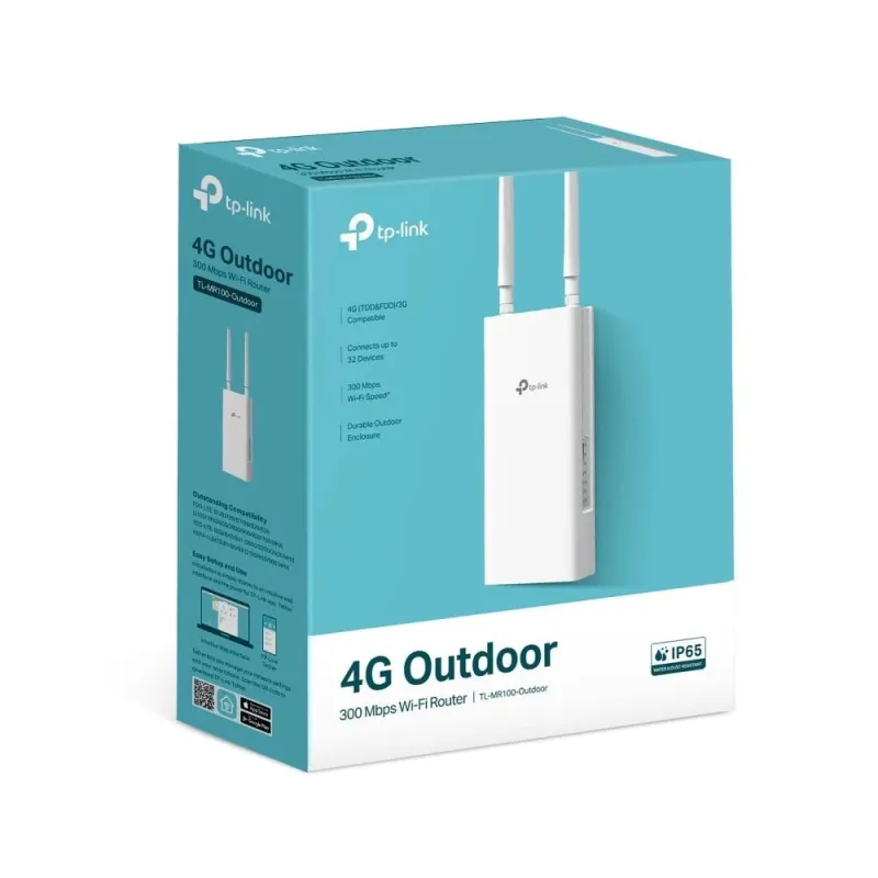Wrl 3g-4g router 300mbps-tl-mr100-outdoor tp-link
