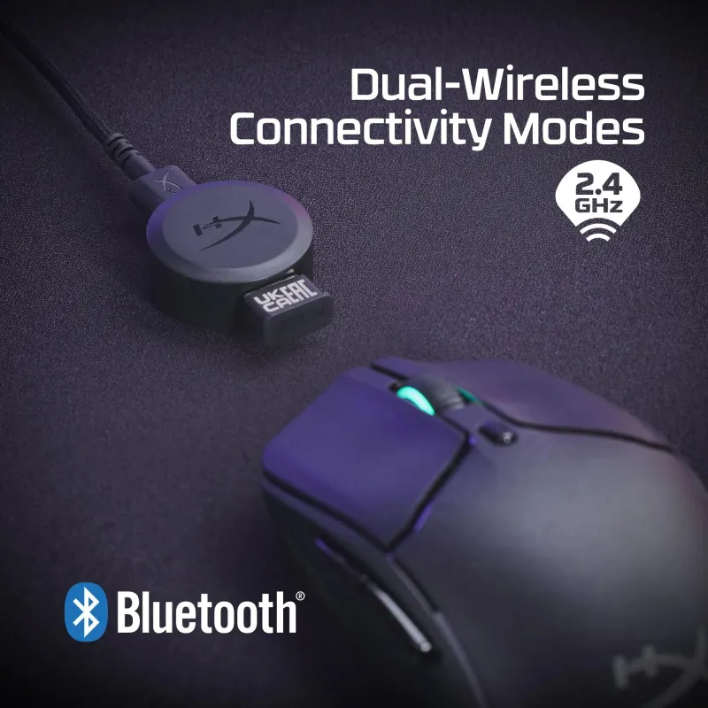 Mouse usb optical wrl-pulsefire haste 2 black hyperx